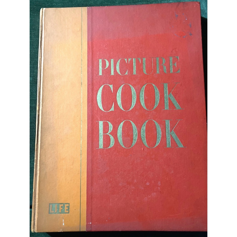 LIFE Picture Cookbook Vintage Third Printing 60s Cooking Mid-Century Illustrated